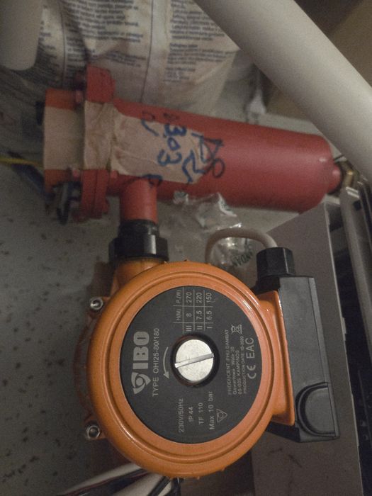 Pompa de rePompă de recirculare IBO, tip OHI 25-80/180.