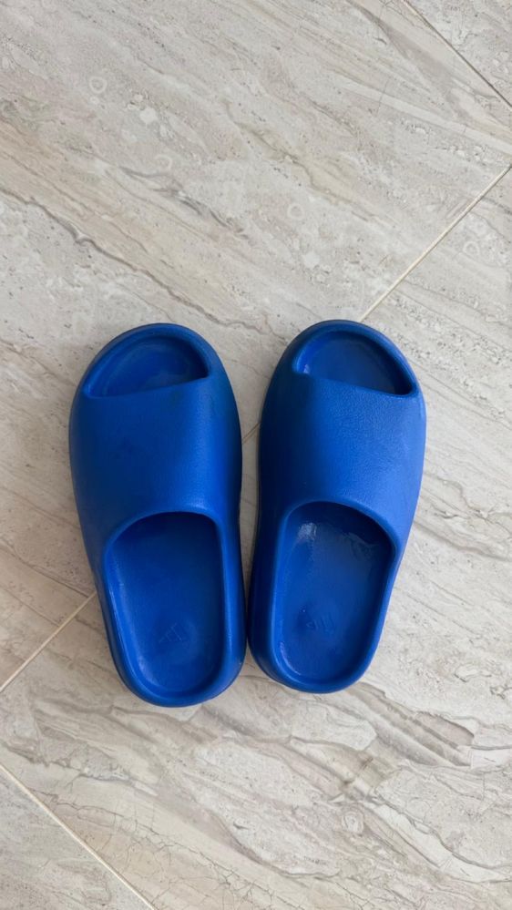 Adidas Yeezy Slides Azure