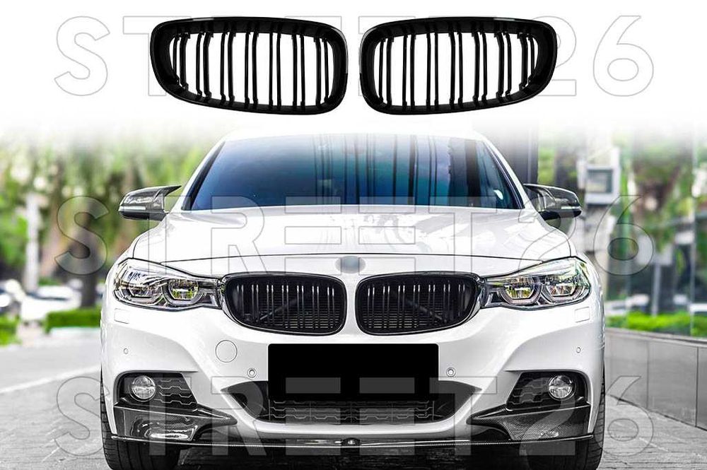 Grile Centrale BMW Seria 3 F34 GT (2013-2020) M Design Negru Lucios