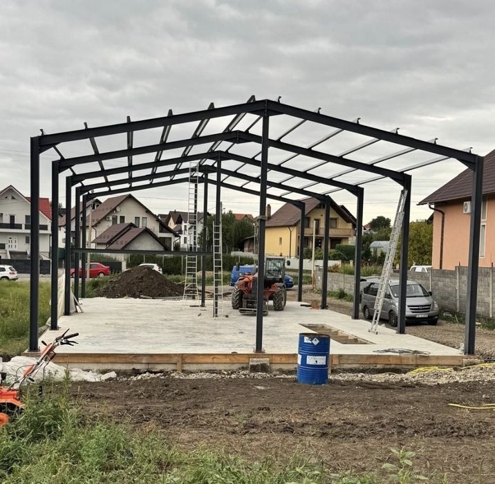 Vand structura metalica din stoc 15x35x4m