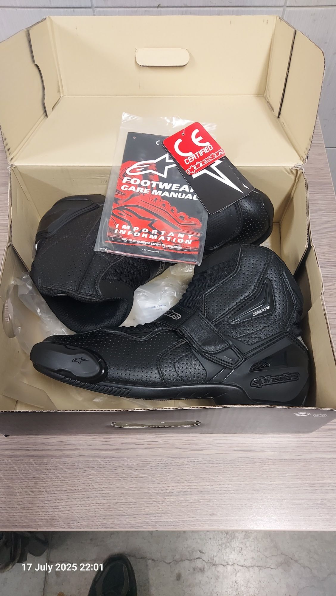 Alpinestars SMX-1R и SMX 1R V2 Мото Боти