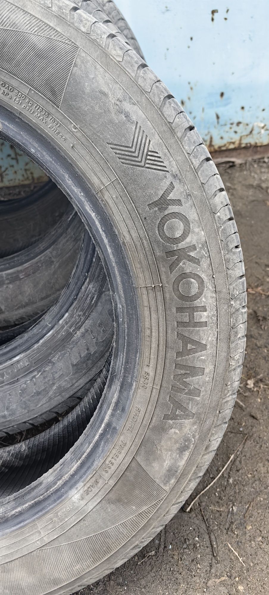 Продам летние шины б/у в отличном состоянии