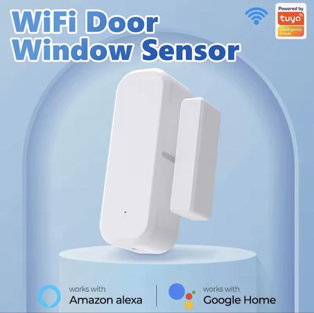 Wifi сензор-аларма за отворена врата или прозорец.