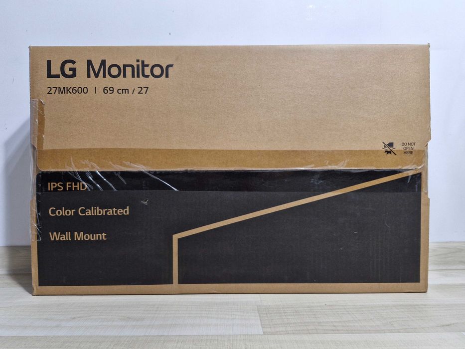 Monitor 27 inch LG 27MK600M fullHD IPS in cutie.
