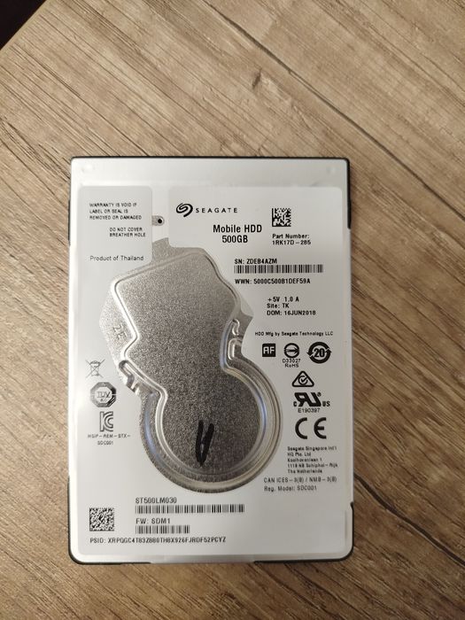 Жёсткий диск HDD 2.5 (500гб)