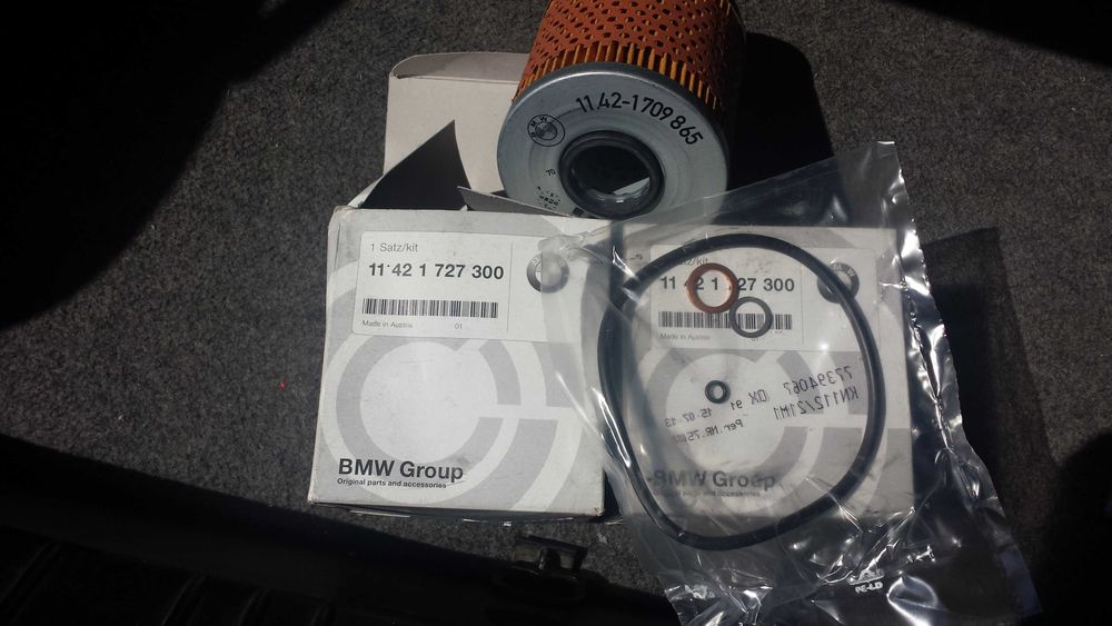 Vand filtre ulei, motorina si aer originale BMW