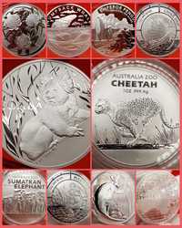 Australia Royal Mint RAM monede lingou argint 999 pur