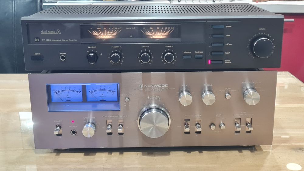 Amplificator Kenwood KA-9800 / Dual CV 1260 [ classA ]