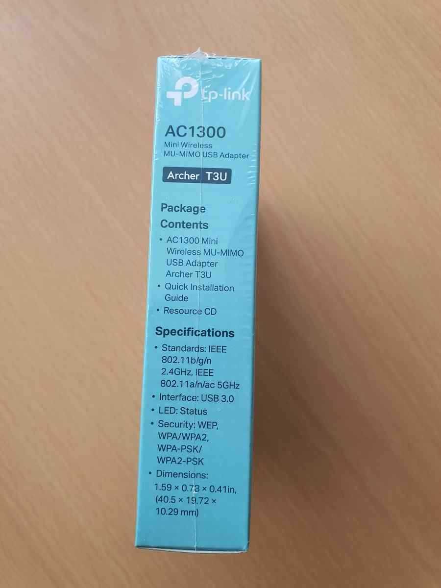 Adaptor USB Wireless TP-LINK Archer T3U AC1300 Dual-Band 867 Mbps Nou