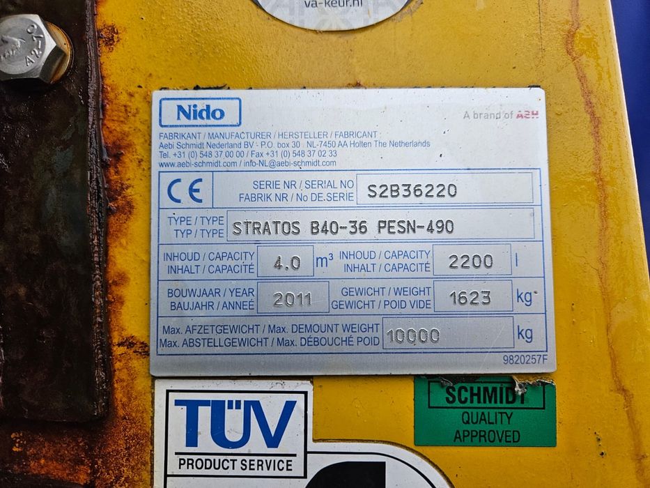 Sararita Nido Stratos B40-36 rotopower