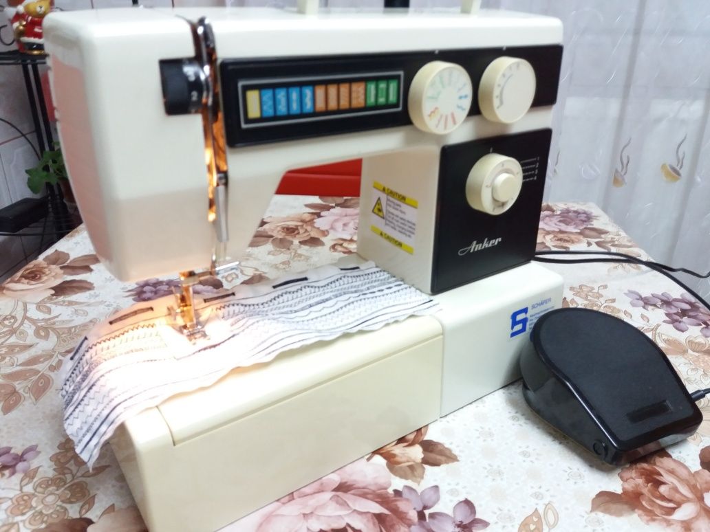 Masina de cusut ANKER cu butoniera automata si multiple operații