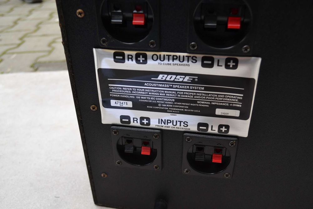 Subwoofer pasiv Bose Acoustimass