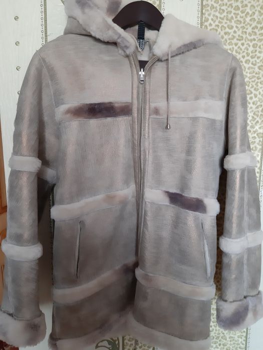 Двухсторонняя дубленка автоледи