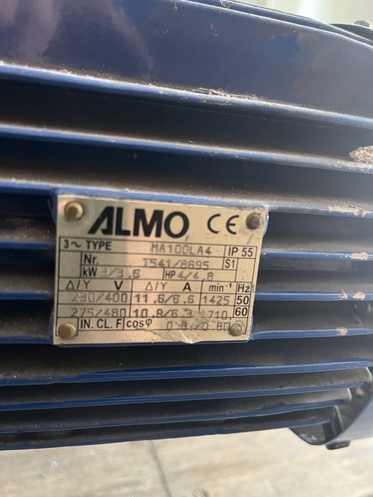 Ел.мотор с редуктор (от асансьор)ALMO