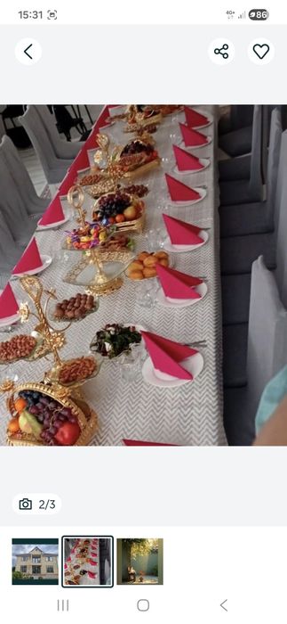 Сдаётся коттедж для проведения мероприятий.  8500 тн на человека.