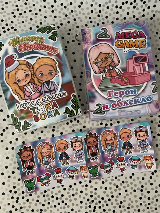 Игра с велкро лепенки Тока Бока