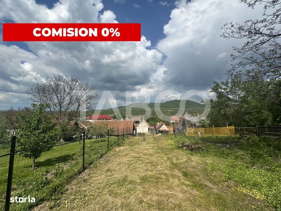 Casa de vanzare 2 camere 43 mpu teren liber 974 mp Venetia de Sus