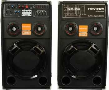 Set boxe active 284 Bluetooth 1500W + Microfon inclus 10inch