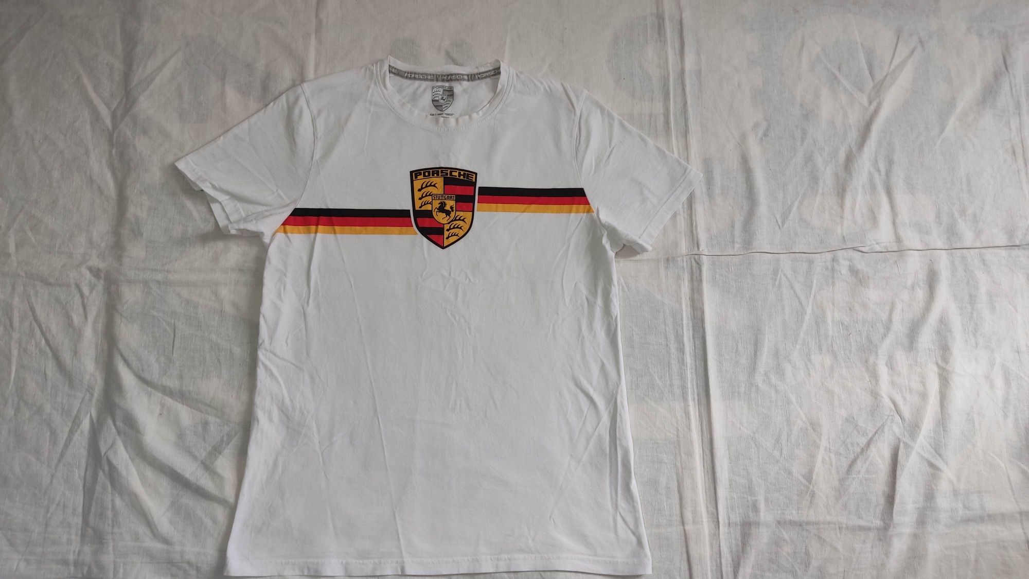 Tricou Porsche Special Edition mărime L Made in Portugal colecție fani
