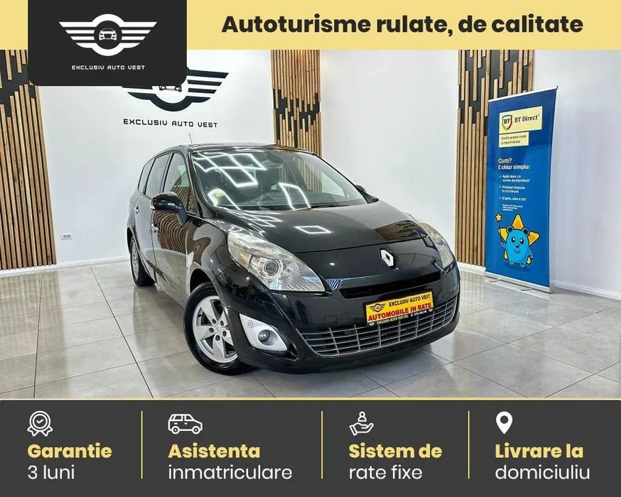Renault Grand Scenic / Rate Fixe / Livrare / Garantie