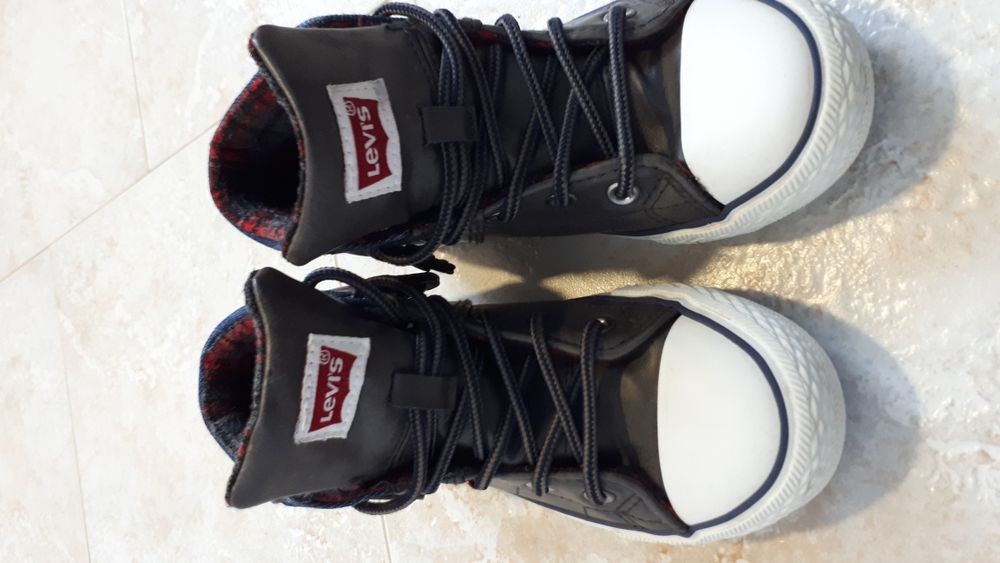 Детски кецове Levis -естествена кожа