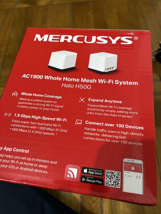 Mercusys h50G mesh wireless ac1900 wifi