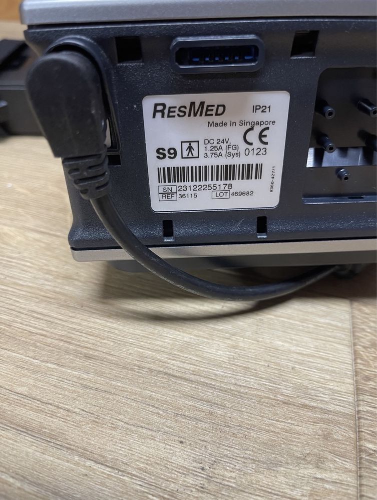 Aparat VPAP CPAP apnee Resmend Airsens S9