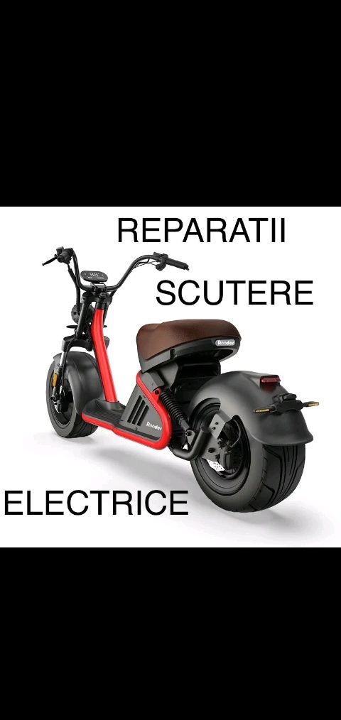 Reparații trotinete,scutere,tricicluri,biciclete ((Electrice))