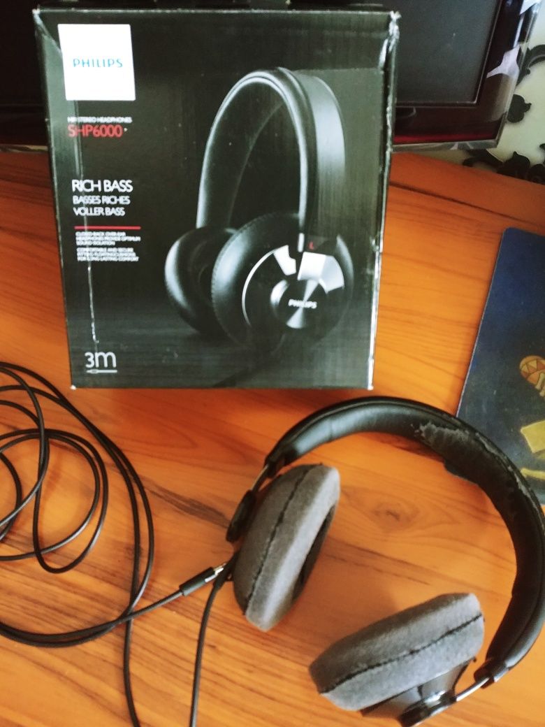 Продаю мониторные наушники Philips SHP6000