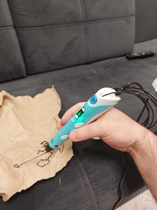 Pachet 3D Pen The Italian Home + set extins de filamente 110m