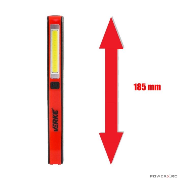 Lampa pentru atelier 3w + 1w, usb, led, Verke