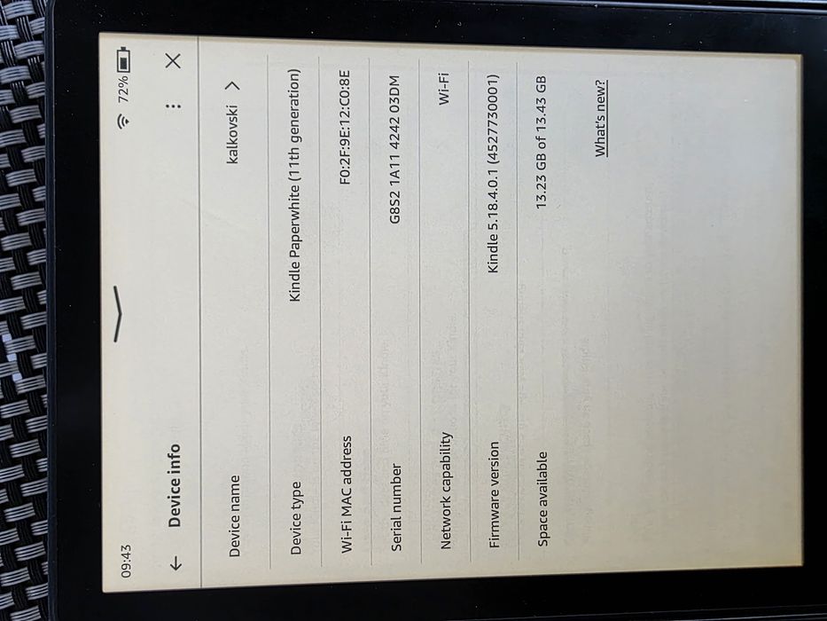 Kindle Paperwhite 11 Gen