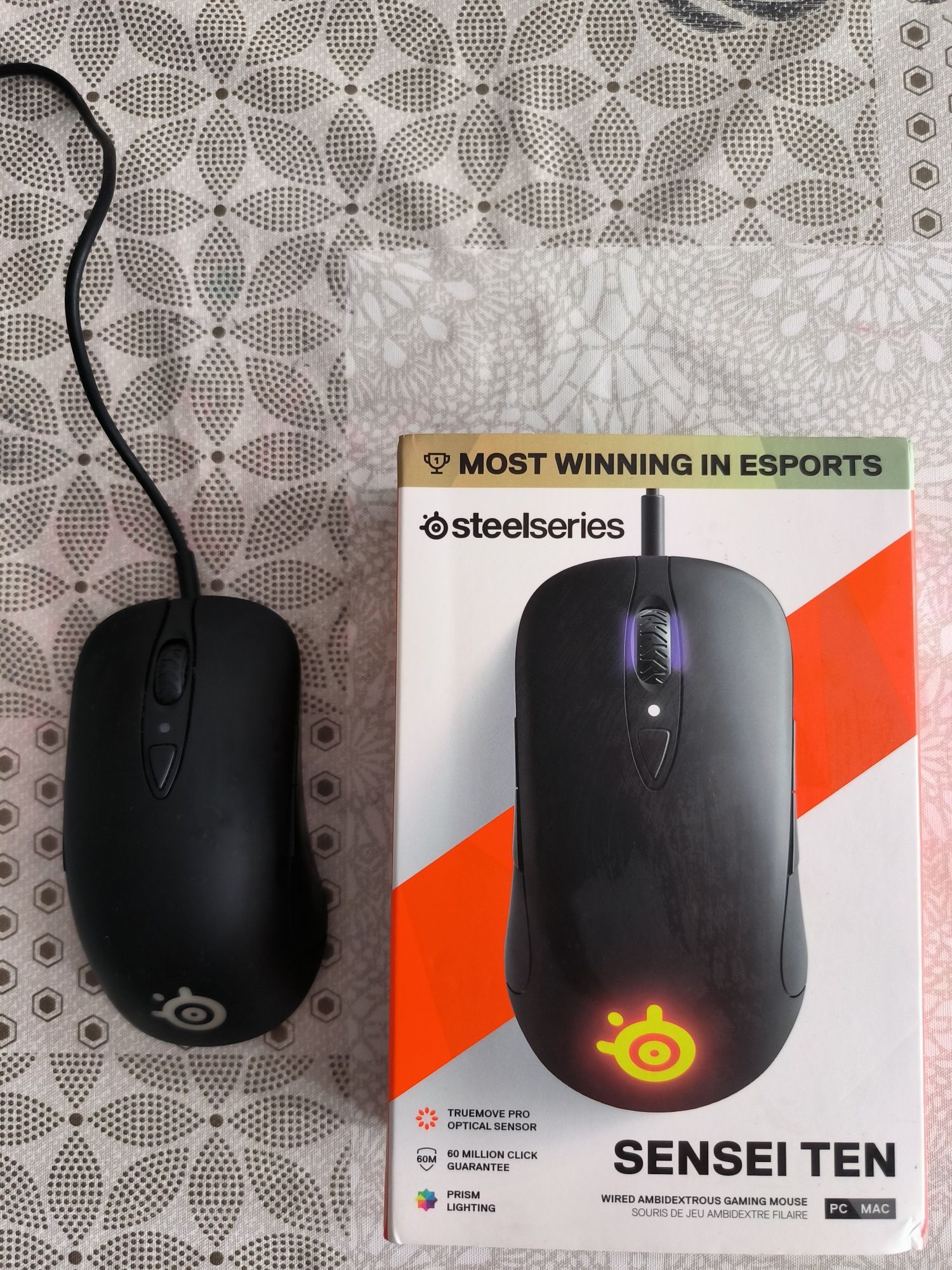 Продам игровую мышку Steelseries sensei ten