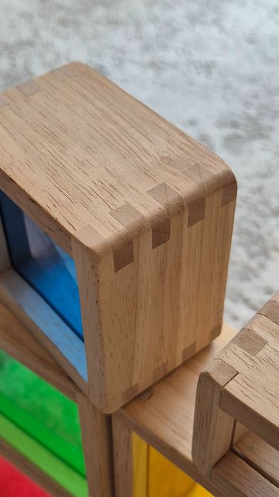 Montessori Piramida Guidecraft Originala