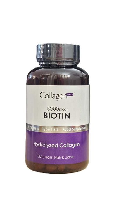 Collagen Forte Biotin 5000 mcg хидролизиран колаген с биотин за всичко