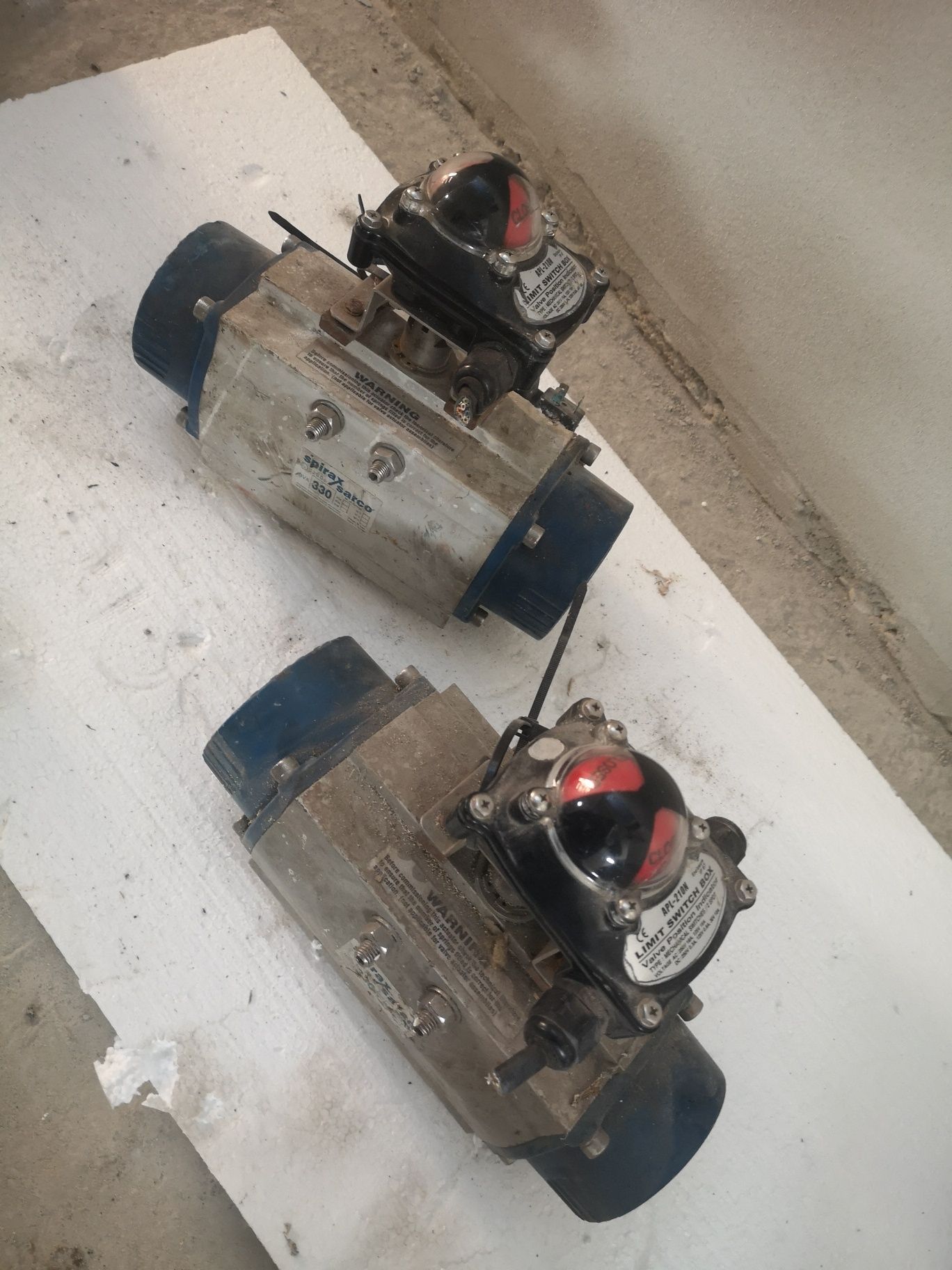 Servomotor actuator pneumatic full echipat AT401U-S10-A