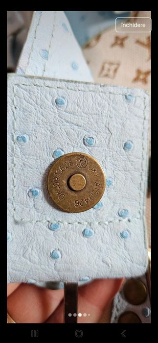 Geanta monocrom inspirație LV