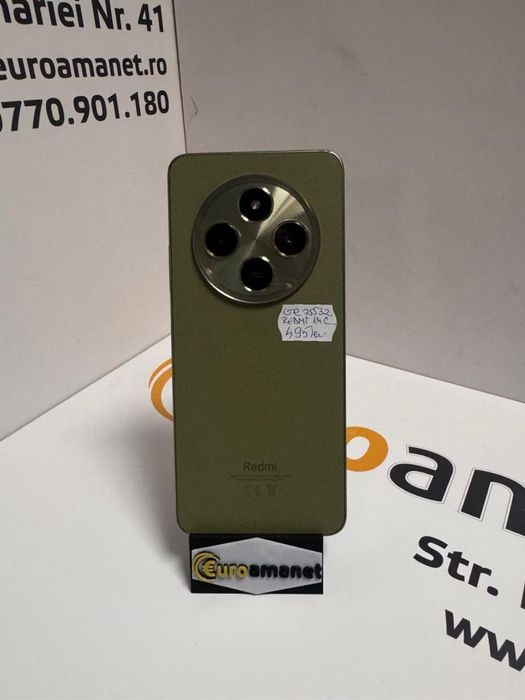 Telefon mobil Xiaomi Redmi 14C, 4GB RAM, 128GB, Sage Green -P-