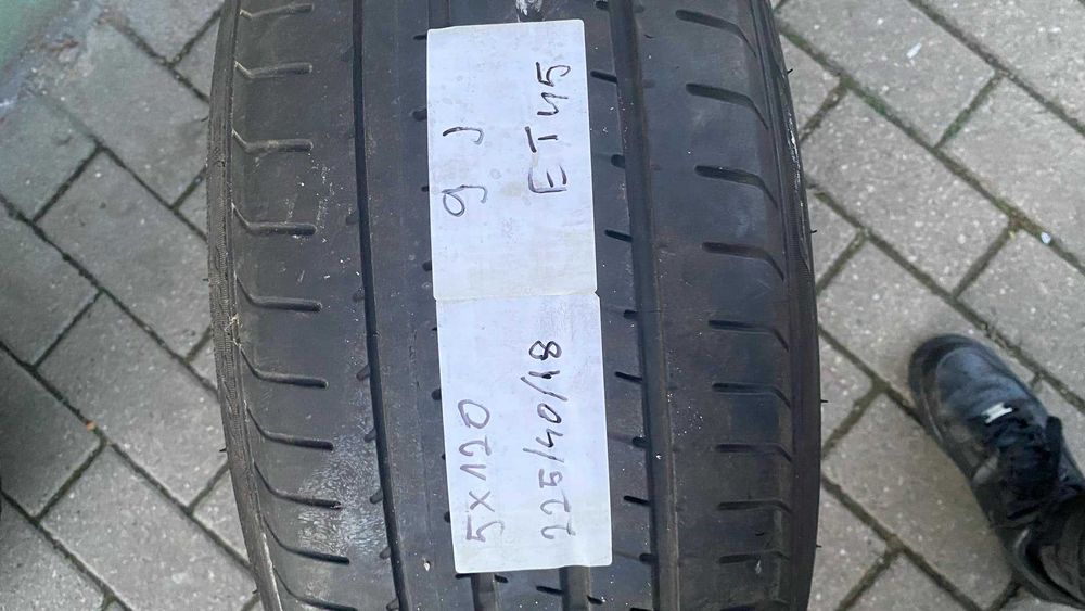 jante alu bmw 5x120 seria 5 e 39  x5  e 46 etc 225 40 18