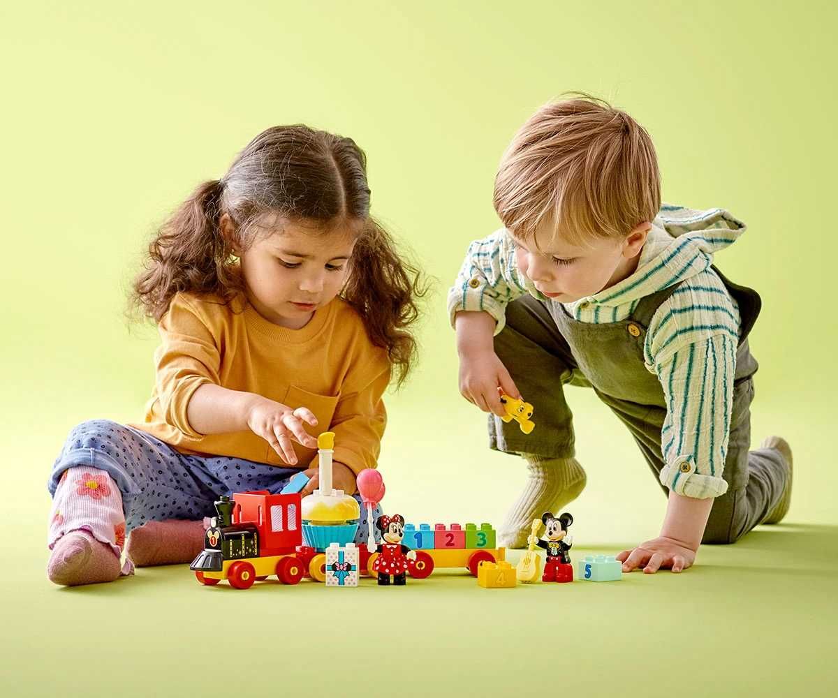 LEGO® DUPLO® Disney™ 10941 Влак за рожден ден на Мики и Мини