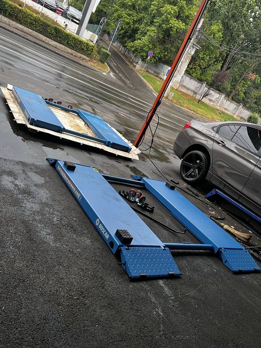 Elevator nou auto tip foarfeca / rampa vulcanizare