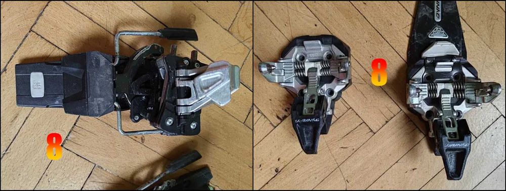 Ски туринг автомати Dunafit. Точкови панти Динафит.