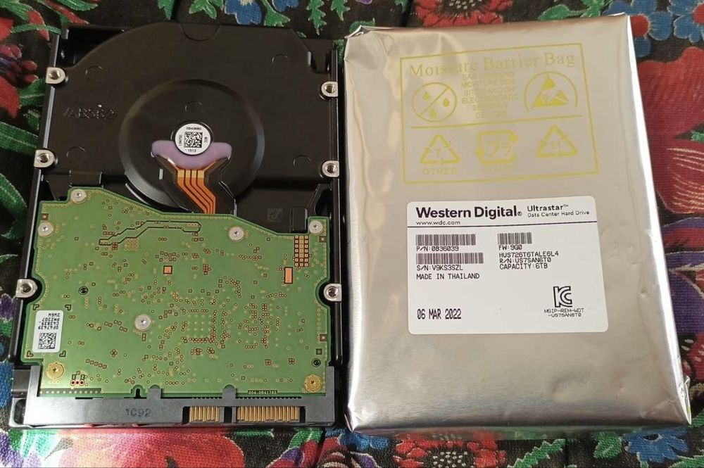 Жесткий диск 6TB Ultrastar