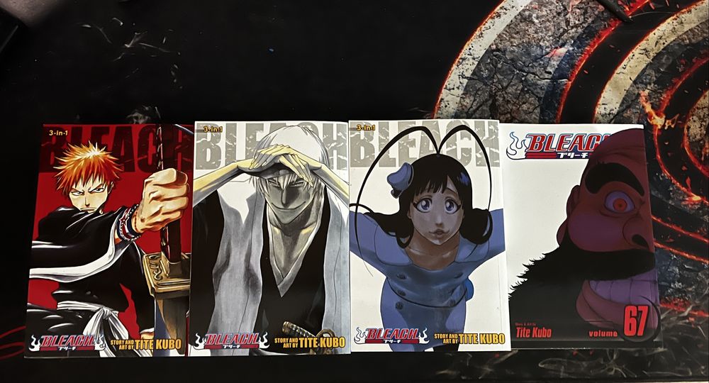 Bleach(manga) Vol.1-3 , Vol.19-21 , Vol.64-66 , Vol.67