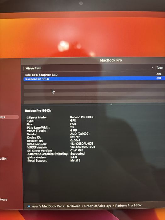 Vand urgent macbook pro i7,16 gb ram , placa video dedicata ,512Gb!