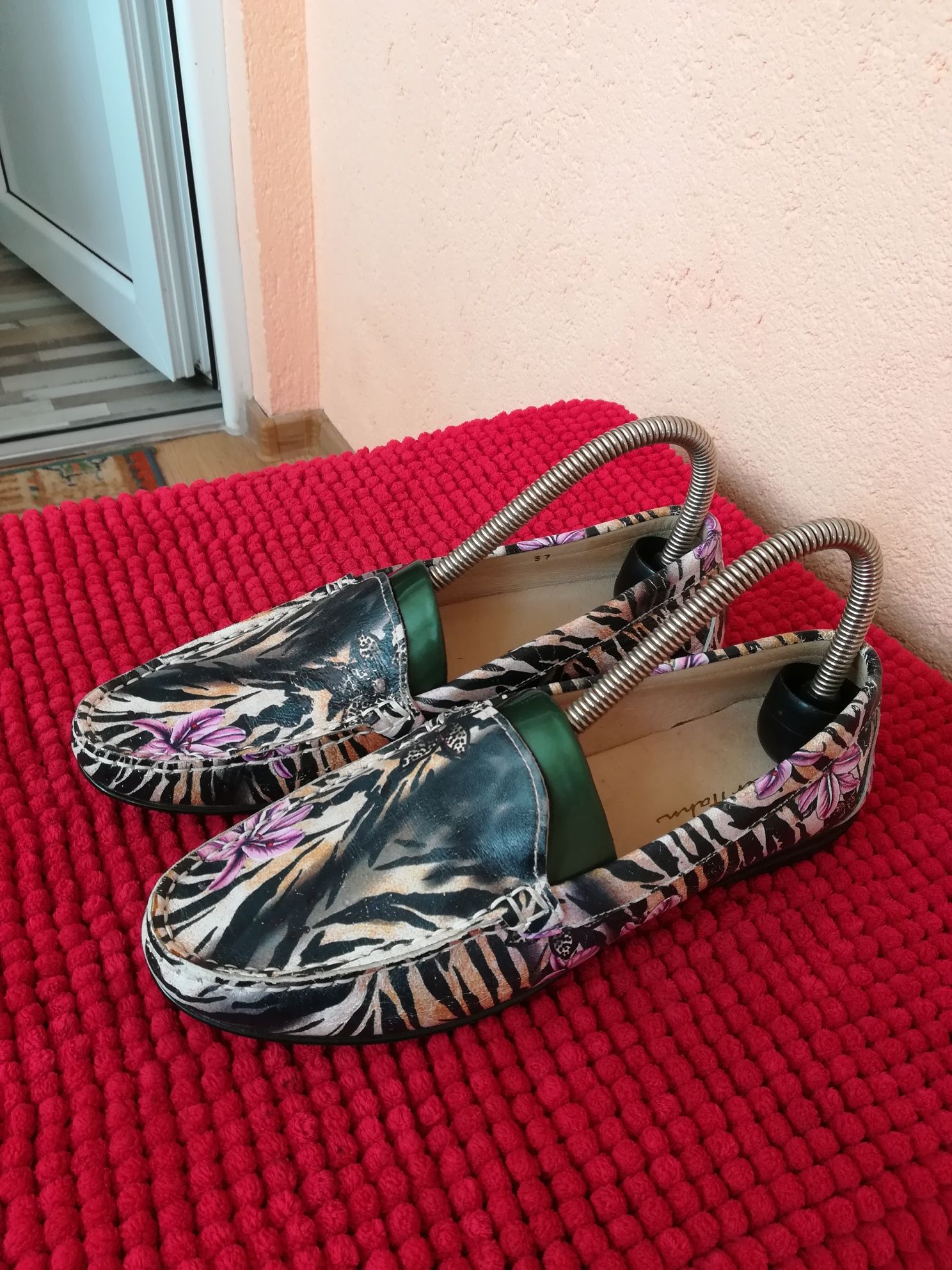 Mocasini piele dama Peter Han nr 37