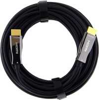 Оптичен кабел HDMI 2.0b 4K UHD 2160p, позлатени конектори, 20 метра