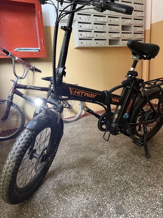 Hitway BK11 - bicicletă electrică pliabilă