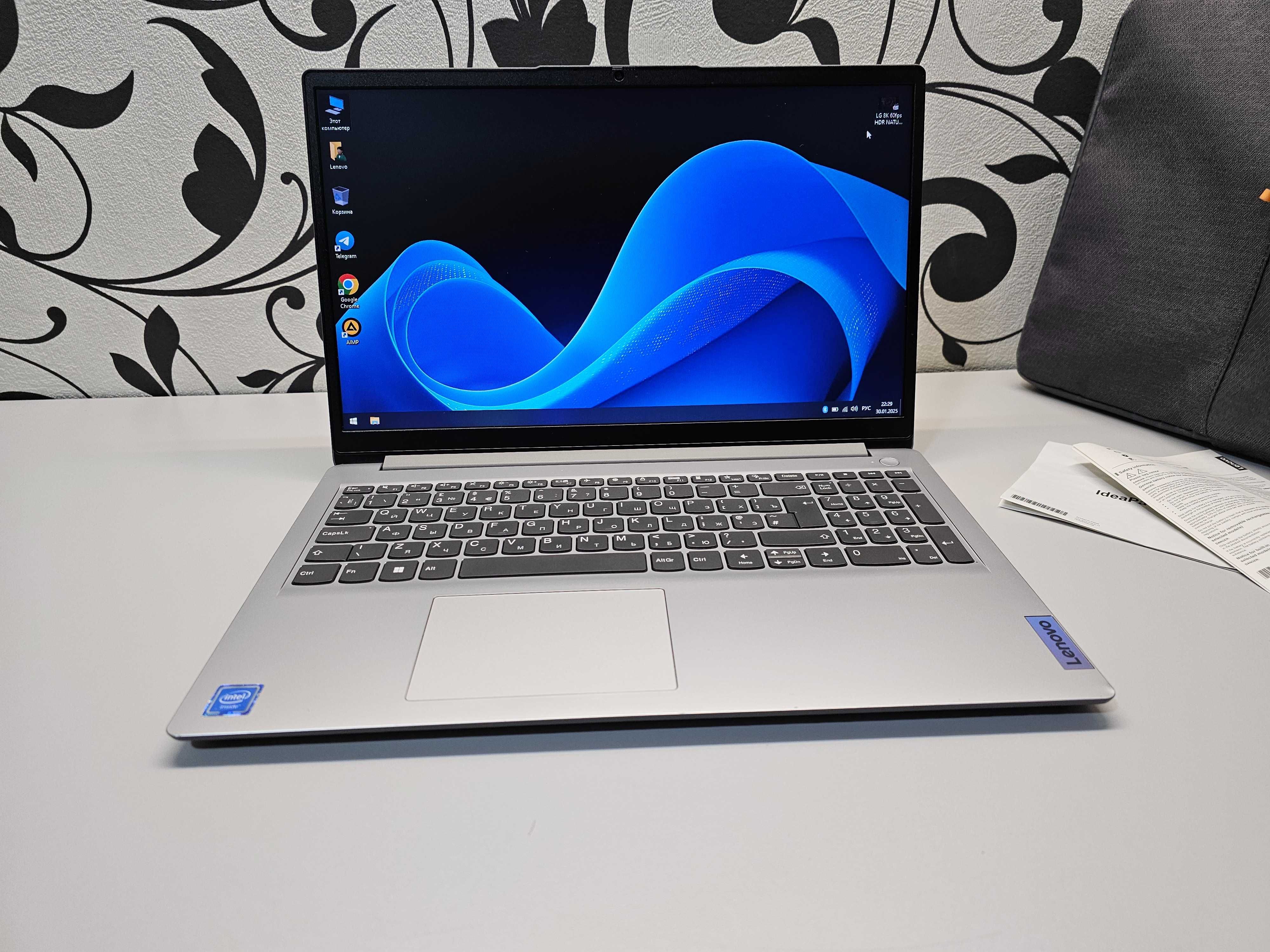 ПРОДАМ Lenovo Ideapad 15 Офисный Ноутбук DualN4020/4GB/256SSD/15.6"HD.