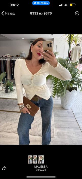 Вискозная кофточка Jolin italy